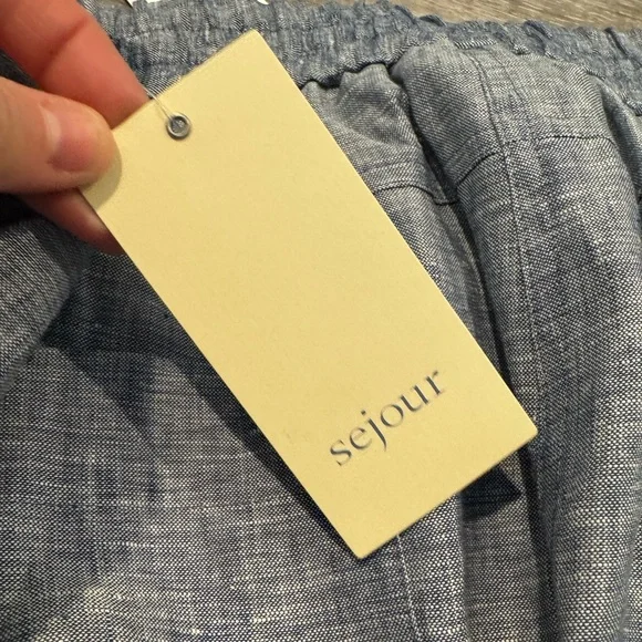 NWT - Sejour Linen Pants - Picture 4 of 8
